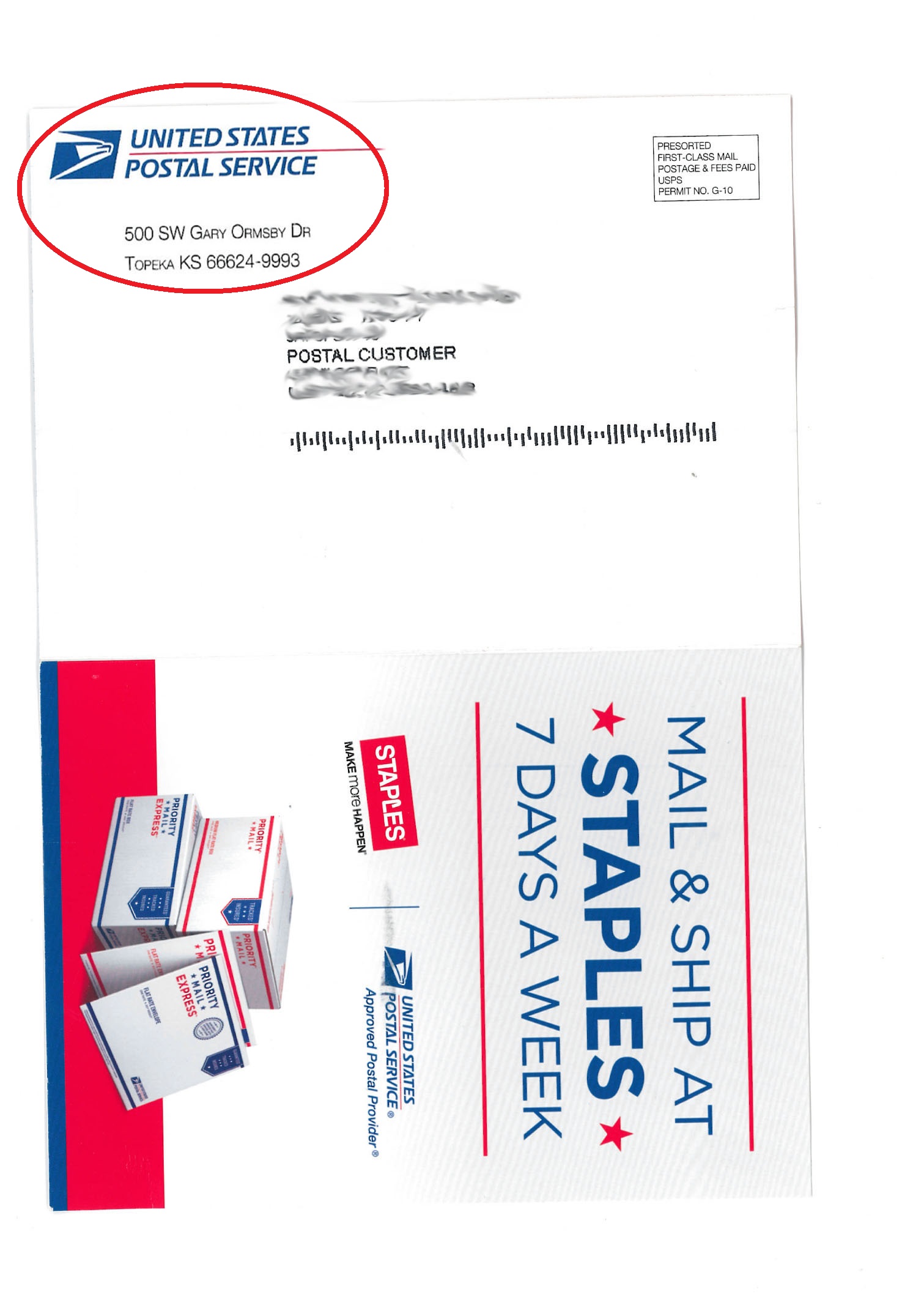 USPS Tells Customers Get Postal Discounts at Staples APWU
